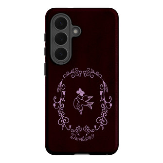 Darling Burgundy Printed Phone Cases by The Dairy - The Dairy