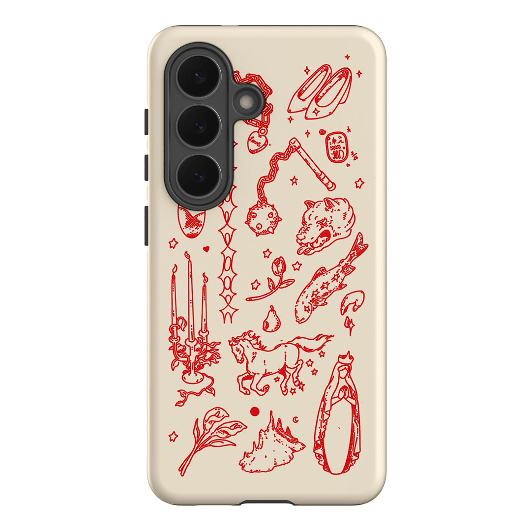 Dreamcore Cream Printed Phone Cases Samsung Galaxy S26 / Armoured by Easty Beasty - The Dairy