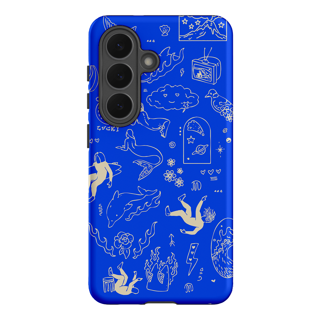 Easty Flash Blue Printed Phone Cases Samsung Galaxy S26 / Armoured by Easty Beasty - The Dairy