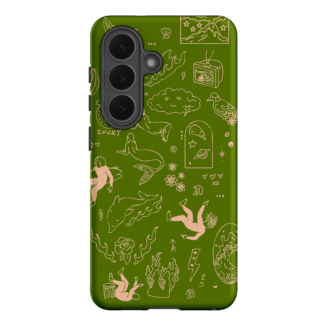 Easty Flash Green Printed Phone Cases Samsung Galaxy S26 / Armoured by Easty Beasty - The Dairy