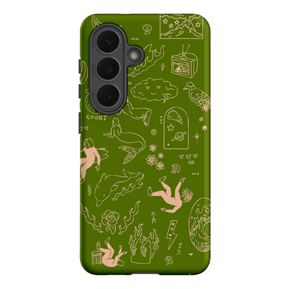 Easty Flash Green Printed Phone Cases Samsung Galaxy S26 / Armoured by Easty Beasty - The Dairy