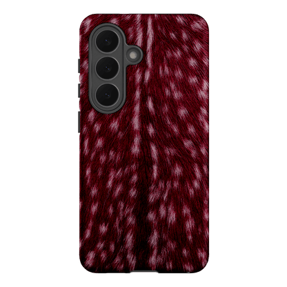 Fawn Burgundy Printed Phone Cases Samsung Galaxy S26 / Armoured by The Dairy - The Dairy