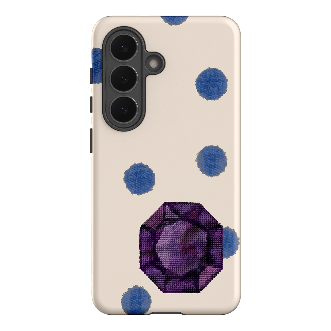 February Amethyst Printed Phone Cases Samsung Galaxy S26 / Armoured by Joiana - The Dairy