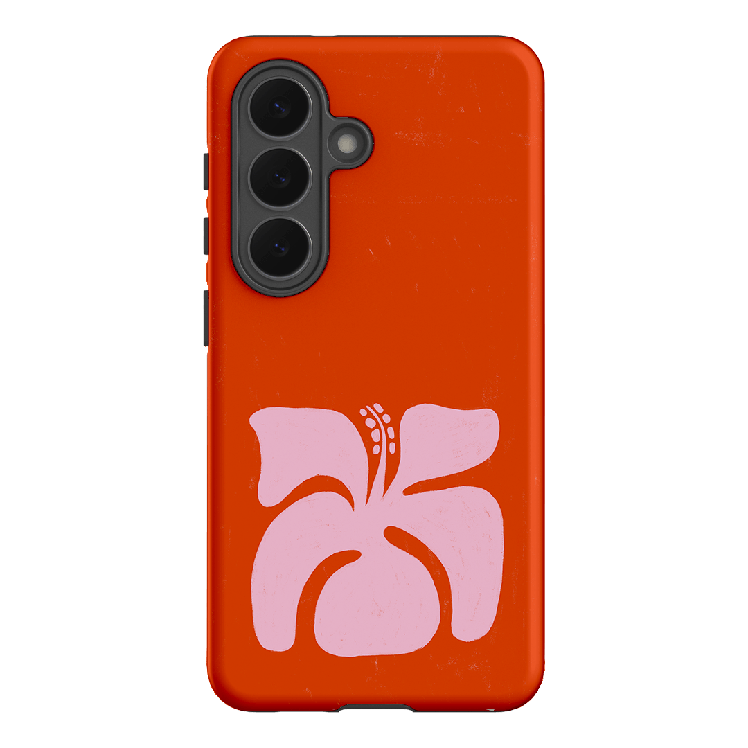 Hibiscus Crush Printed Phone Cases Samsung Galaxy S26 / Armoured by Marie Fauritte - The Dairy