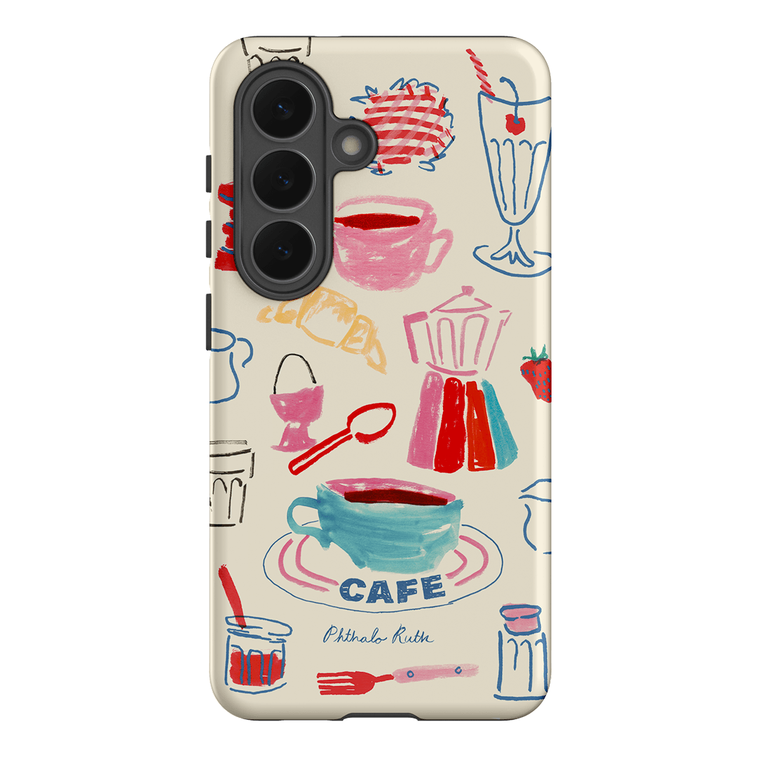 Home Cafe Printed Phone Cases Samsung Galaxy S26 / Armoured by Phthalo Ruth - The Dairy