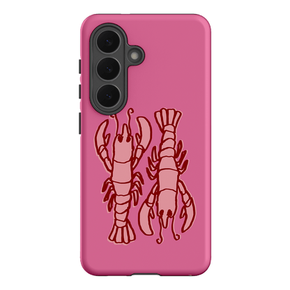 Lobster Love Pink Printed Phone Cases Samsung Galaxy S26 / Armoured by The Dairy - The Dairy