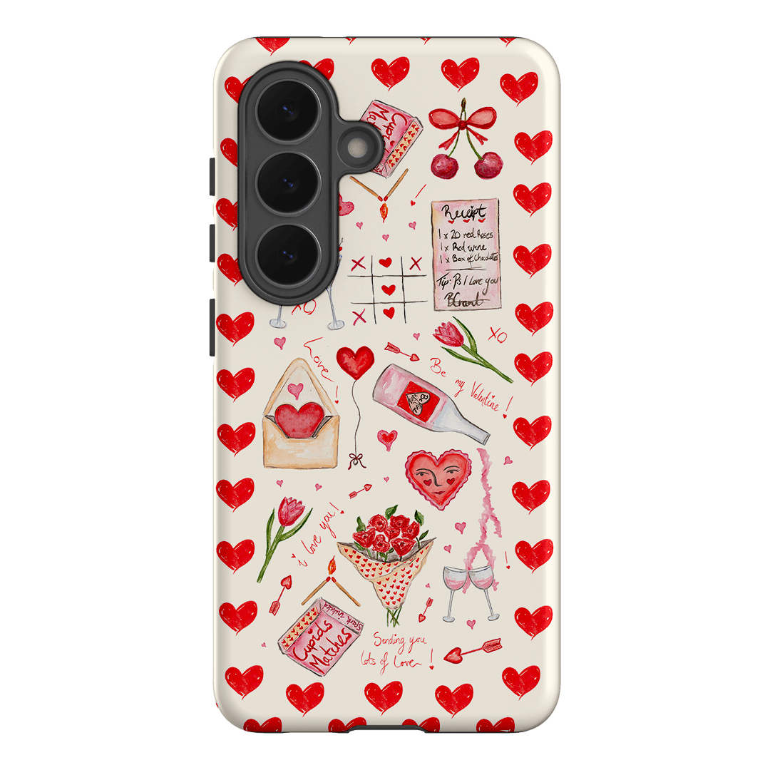 Love Note Printed Phone Cases Samsung Galaxy S26 / Armoured by BG. Studio - The Dairy
