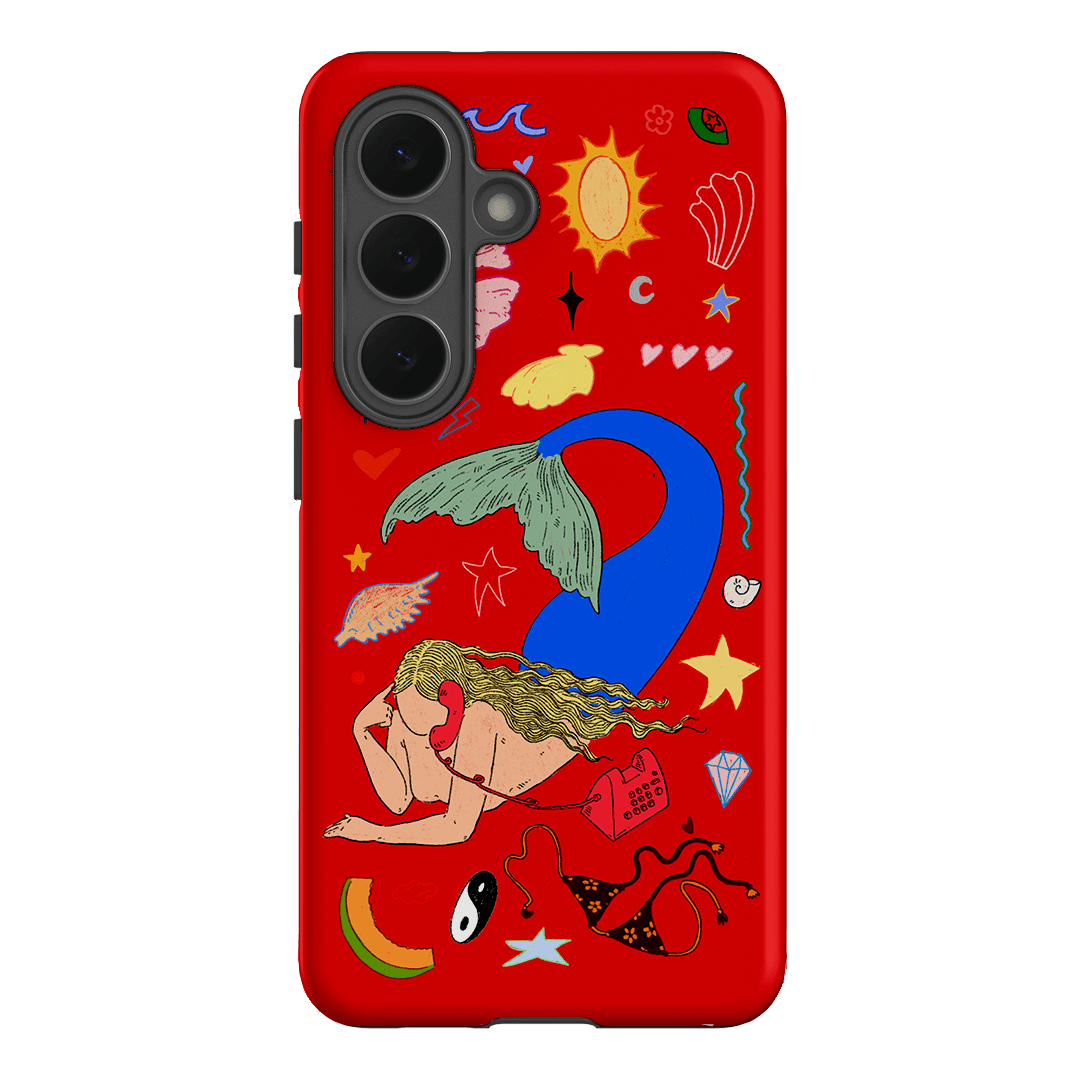 Mermaid Salad Scarlet Printed Phone Cases Samsung Galaxy S26 / Armoured by Easty Beasty - The Dairy