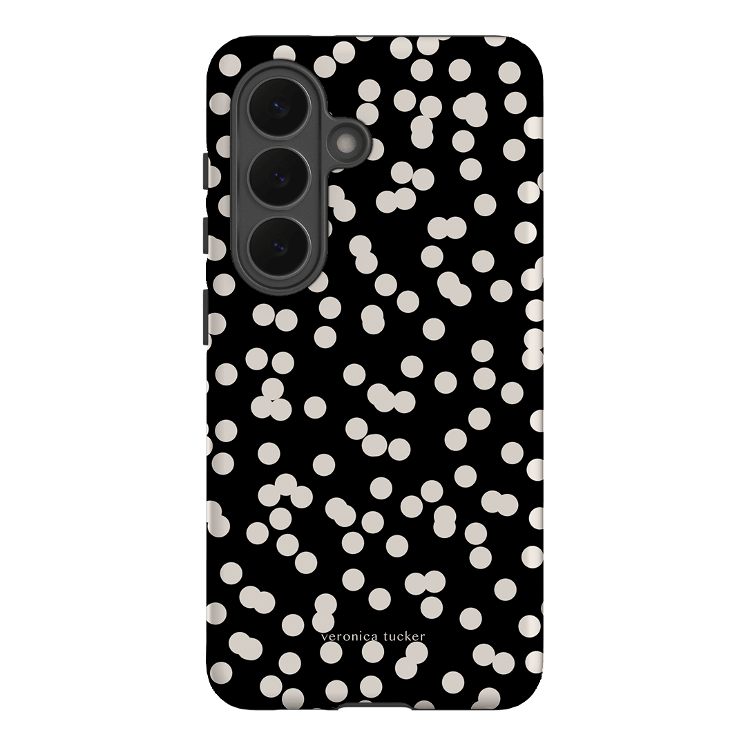 Mini Confetti Noir Printed Phone Cases Samsung Galaxy S26 / Armoured by Veronica Tucker - The Dairy