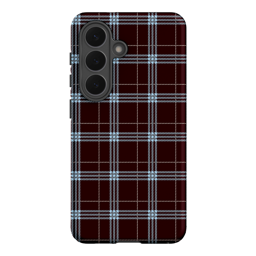 Mocha Plaid Printed Phone Cases Samsung Galaxy S26 / Armoured by The Dairy - The Dairy