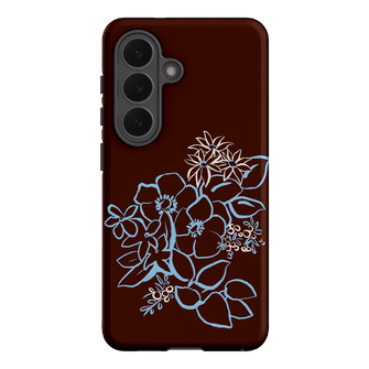Mocha Posy Printed Phone Cases Samsung Galaxy S26 / Armoured by Typoflora - The Dairy