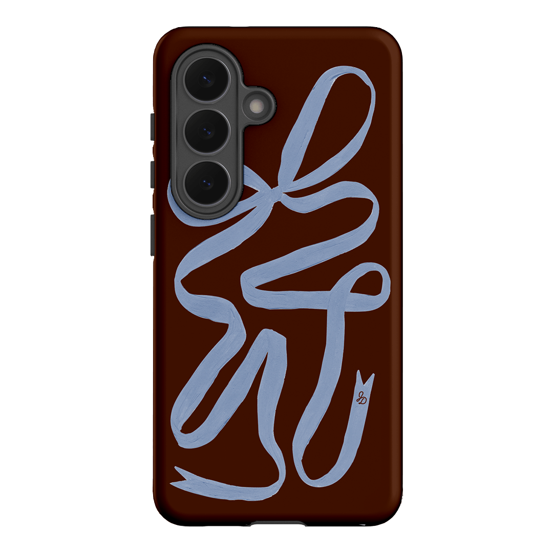 Mocha Ribbon Printed Phone Cases Samsung Galaxy S26 / Armoured by Jasmine Dowling - The Dairy