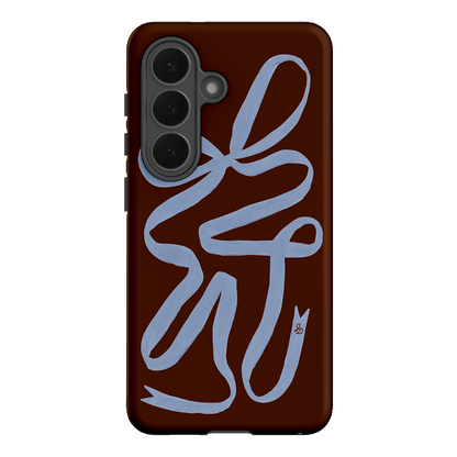 Mocha Ribbon Printed Phone Cases Samsung Galaxy S26 / Armoured by Jasmine Dowling - The Dairy