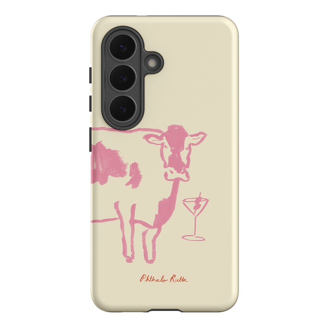Mootini Pink Printed Phone Cases Samsung Galaxy S26 / Armoured by Phthalo Ruth - The Dairy