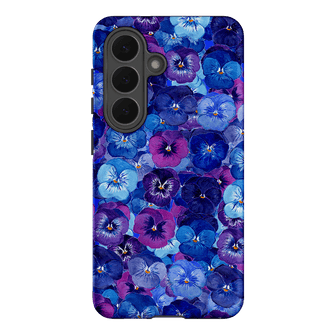 Pansy Jumble Printed Phone Cases Samsung Galaxy S26 / Armoured by Kayla Henley - The Dairy
