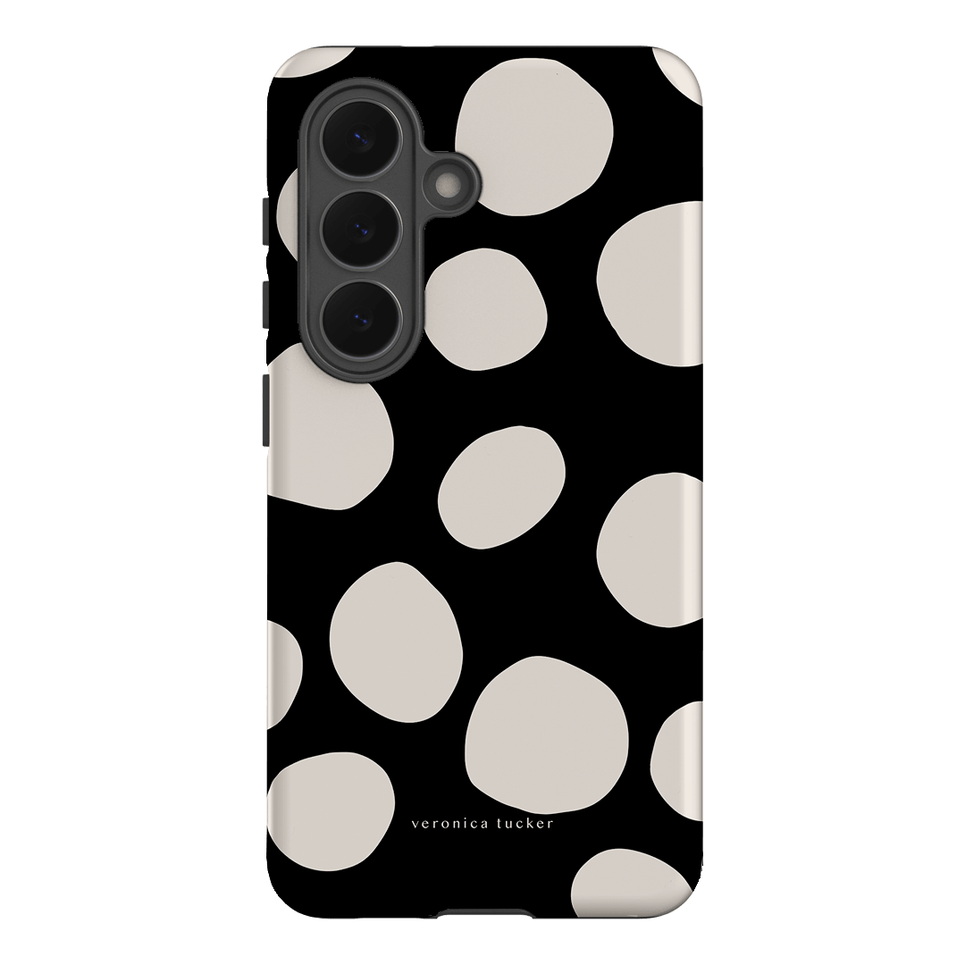 Pebbles Noir Printed Phone Cases Samsung Galaxy S26 / Armoured by Veronica Tucker - The Dairy