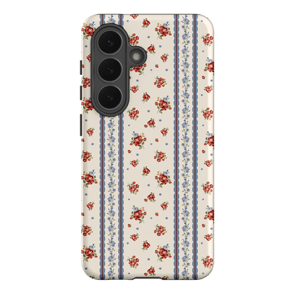 Rose Stripe Printed Phone Cases Samsung Galaxy S26 / Armoured by Kasiags Art - The Dairy