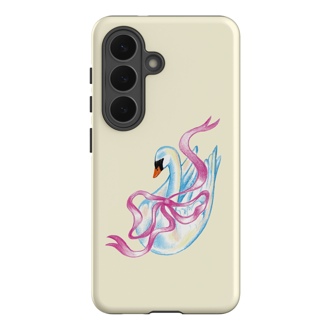Satin Swan Printed Phone Cases Samsung Galaxy S26 / Armoured by Femke Studio - The Dairy
