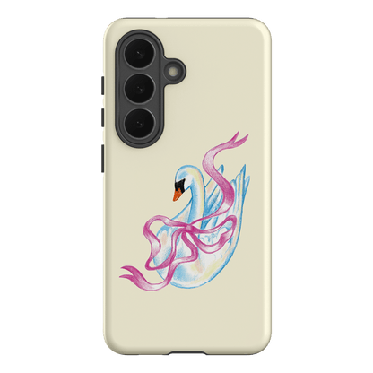 Satin Swan Printed Phone Cases Samsung Galaxy S26 / Armoured by Femke Studio - The Dairy