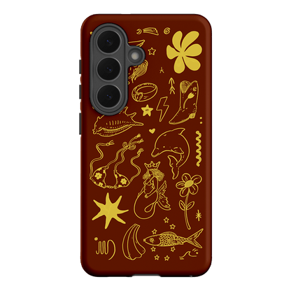 Spiced Cowboy Chocolate Printed Phone Cases Samsung Galaxy S26 / Armoured by Easty Beasty - The Dairy