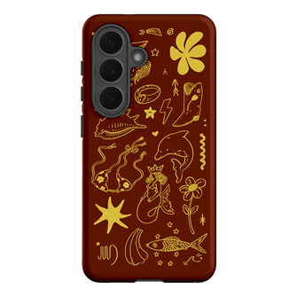 Spiced Cowboy Chocolate Printed Phone Cases Samsung Galaxy S26 / Armoured by Easty Beasty - The Dairy