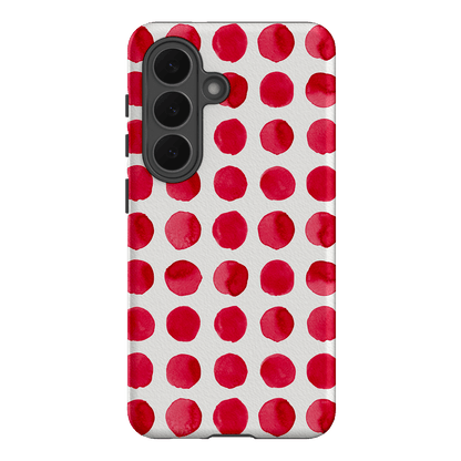 Spots in Red Printed Phone Cases by The Dairy - The Dairy