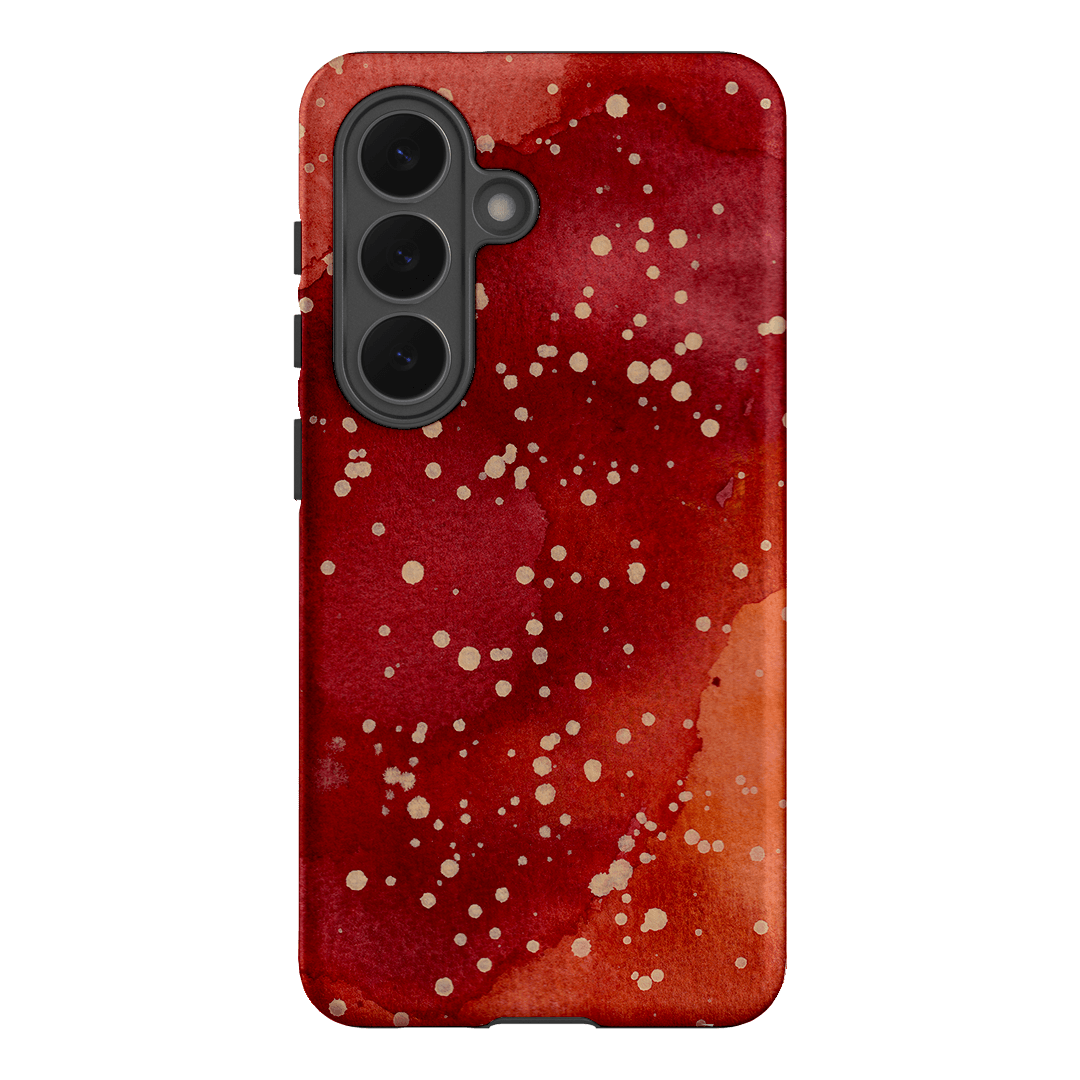 Spotty Rust Printed Phone Cases Samsung Galaxy S26 / Armoured by The Dairy - The Dairy