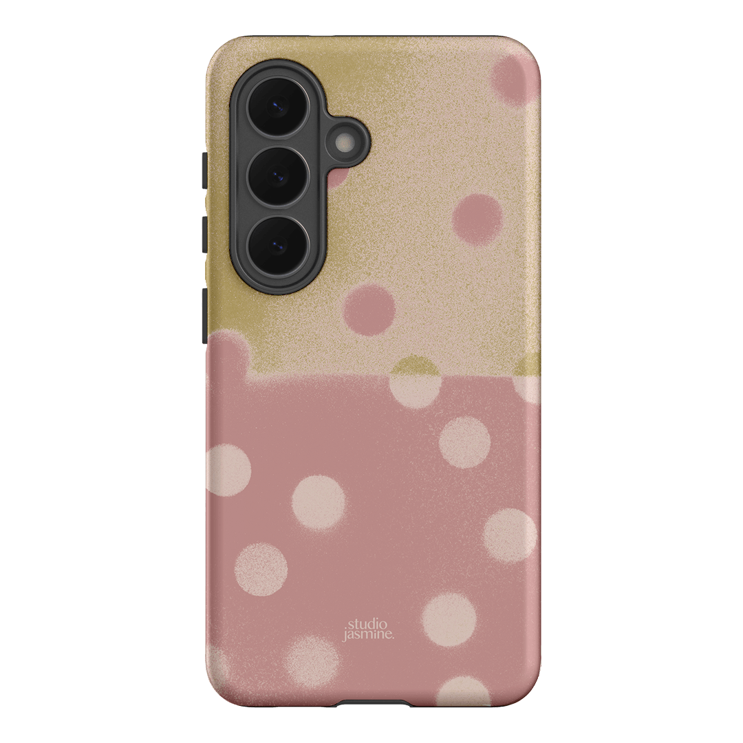 Strawberry Polka Dot Printed Phone Cases Samsung Galaxy S26 / Armoured by Jasmine Dowling - The Dairy