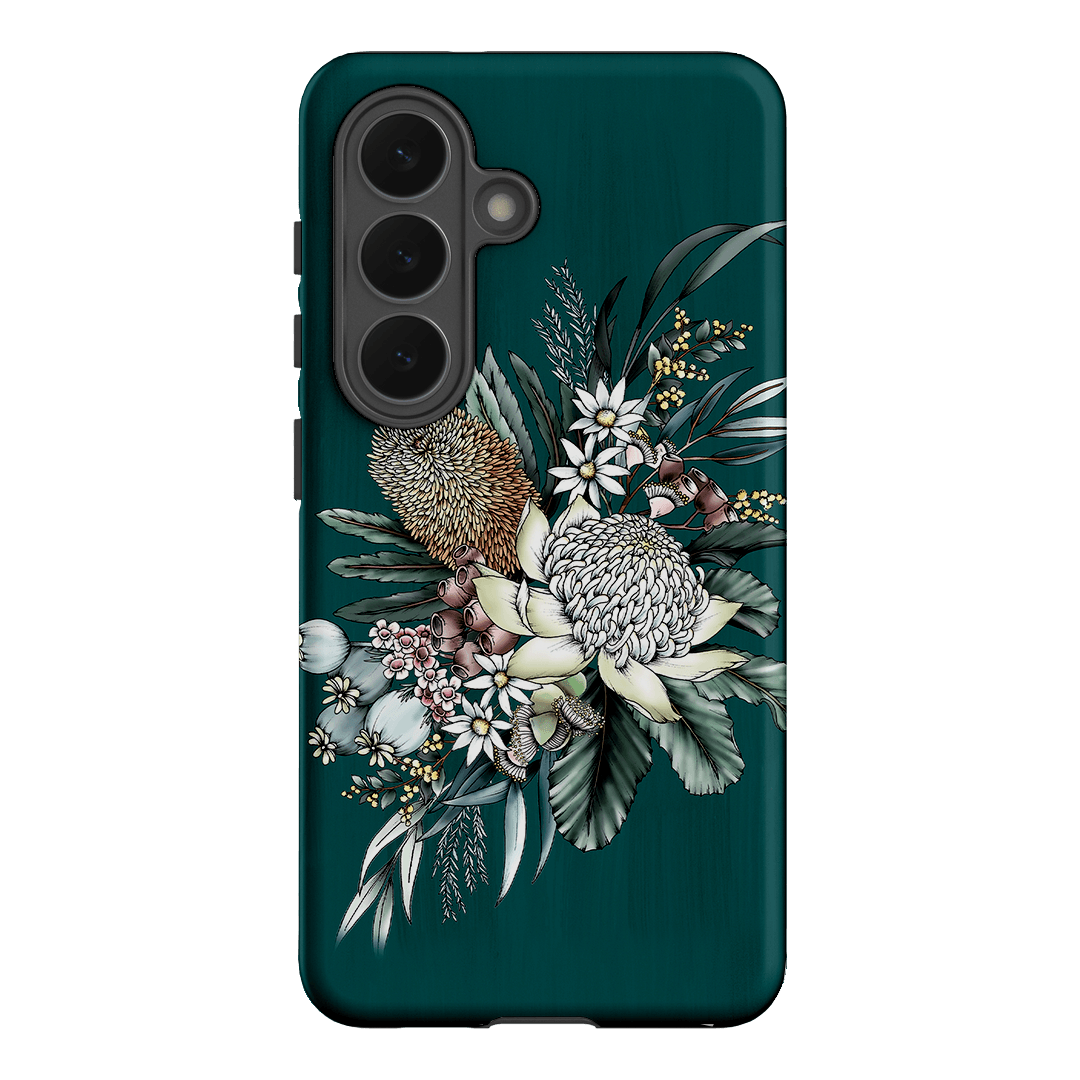 Teal Native Printed Phone Cases Samsung Galaxy S26 / Armoured by Typoflora - The Dairy
