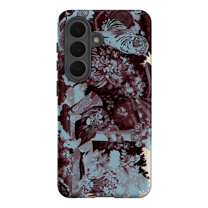 Tippi Blue Printed Phone Cases Samsung Galaxy S26 / Armoured by Desmond & Dempsey - The Dairy
