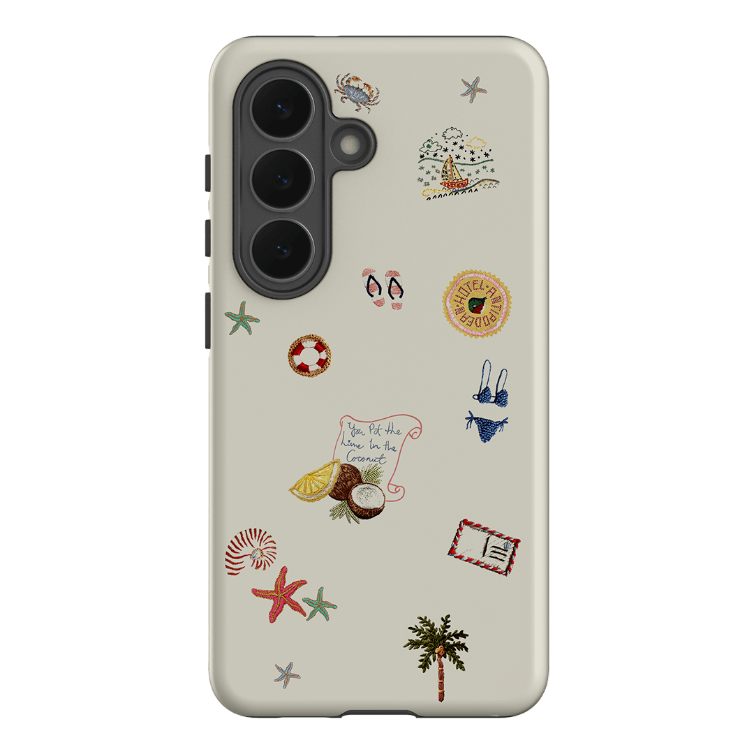 Vacay All Day Cream Printed Phone Cases by Antipodean - The Dairy