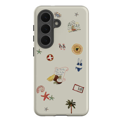 Vacay All Day Cream Printed Phone Cases by Antipodean - The Dairy