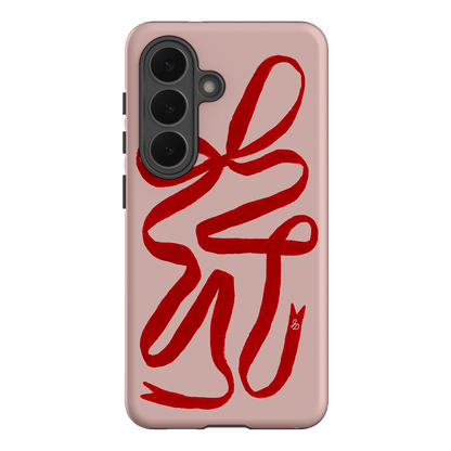 Valentine Ribbon Printed Phone Cases Samsung Galaxy S26 / Armoured by Jasmine Dowling - The Dairy