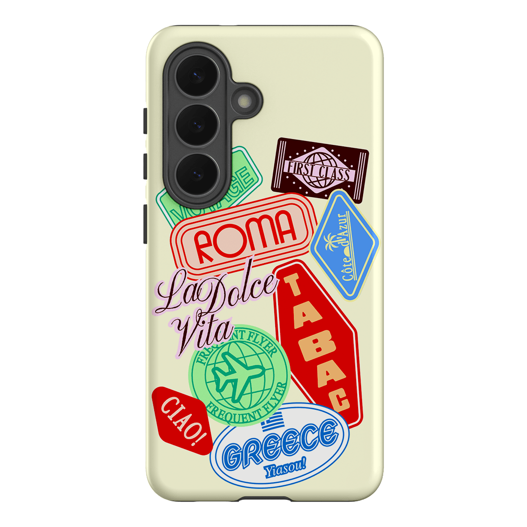 Well Travelled Printed Phone Cases Samsung Galaxy S26 / Armoured by The Dairy - The Dairy