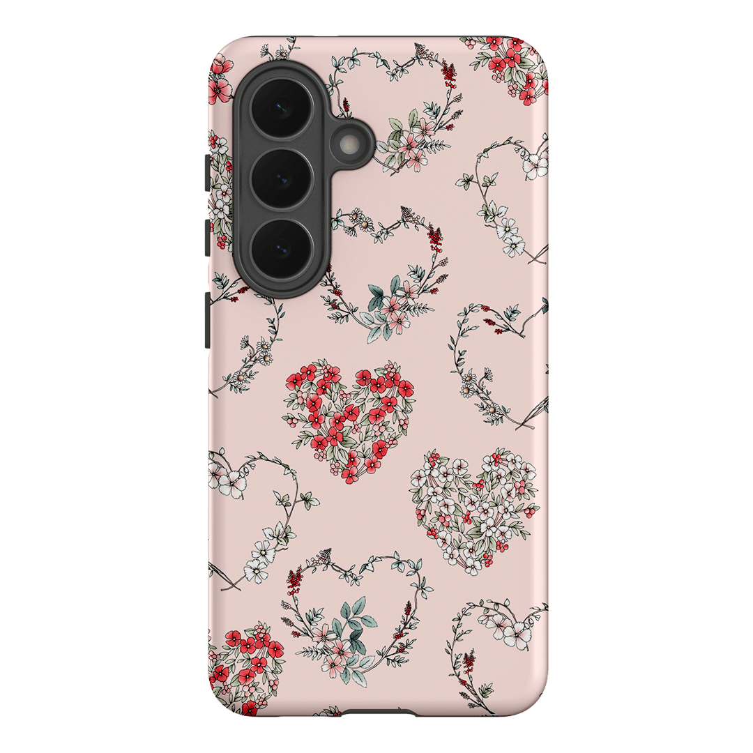 Wild Heart Wreath Printed Phone Cases Samsung Galaxy S26 / Armoured by Typoflora - The Dairy