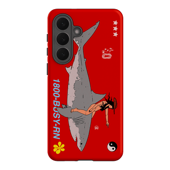 1800-Busy Rn in Red Printed Phone Cases Samsung Galaxy S26 Plus / Armoured by Easty Beasty - The Dairy
