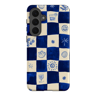 Afternoon Mezze Azure Printed Phone Cases Samsung Galaxy S26 Plus / Armoured by Charlie Taylor - The Dairy