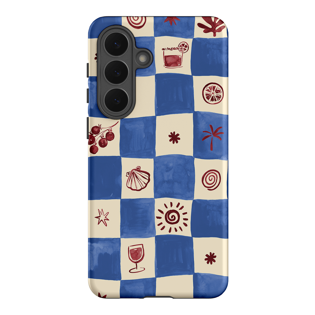 Afternoon Mezze Cornflower Printed Phone Cases Samsung Galaxy S26 Plus / Armoured by Charlie Taylor - The Dairy