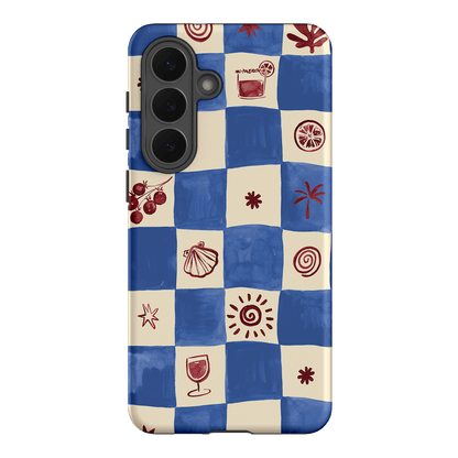 Afternoon Mezze Cornflower Printed Phone Cases Samsung Galaxy S26 Plus / Armoured by Charlie Taylor - The Dairy