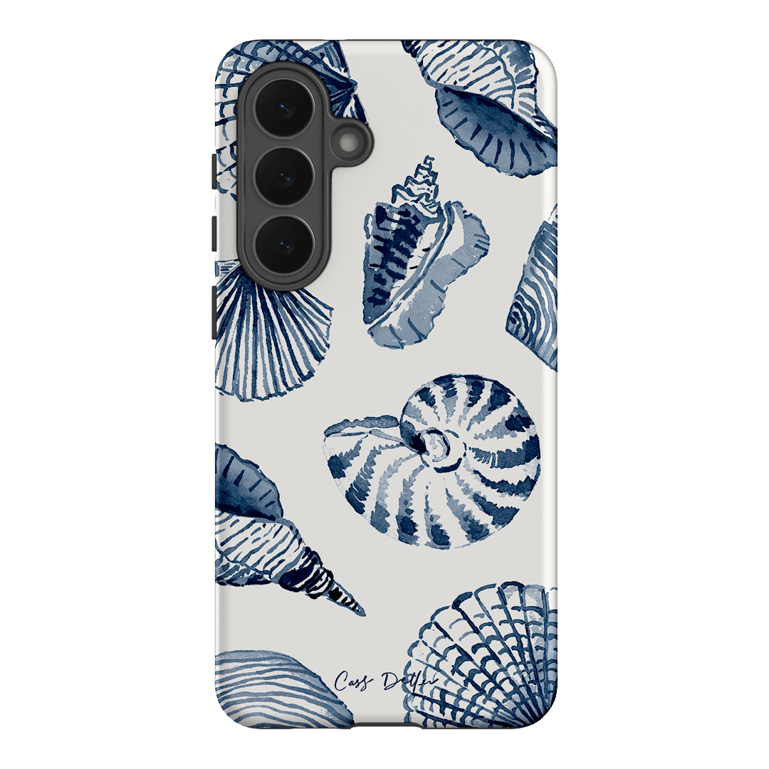 Blue Shells Printed Phone Cases Samsung Galaxy S26 Plus / Armoured by Cass Deller - The Dairy