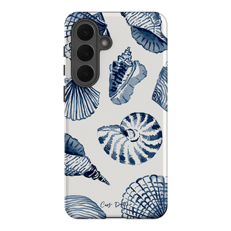 Blue Shells Printed Phone Cases Samsung Galaxy S26 Plus / Armoured by Cass Deller - The Dairy