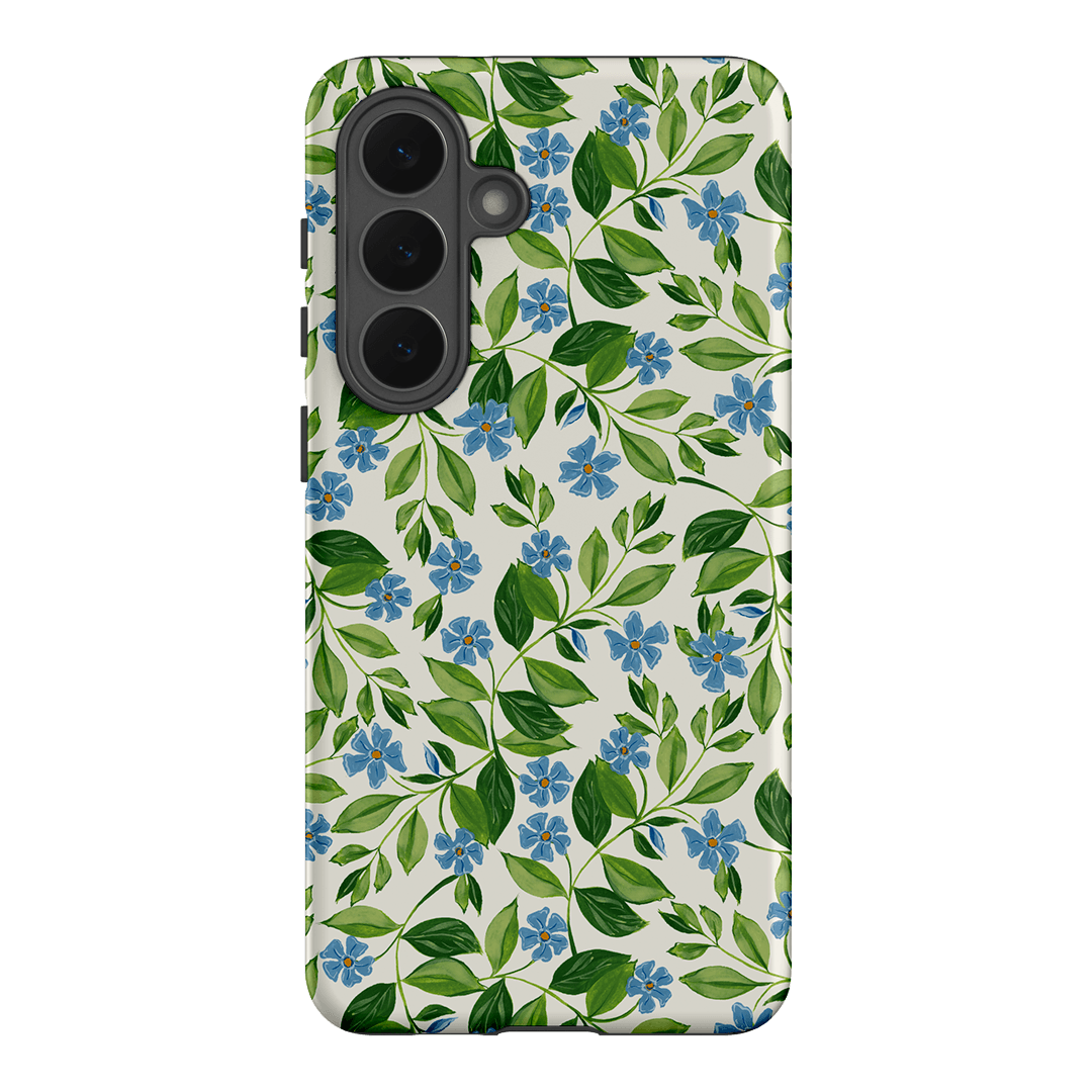 Blue Vines Printed Phone Cases Samsung Galaxy S26 Plus / Armoured by Ellie Mae - The Dairy