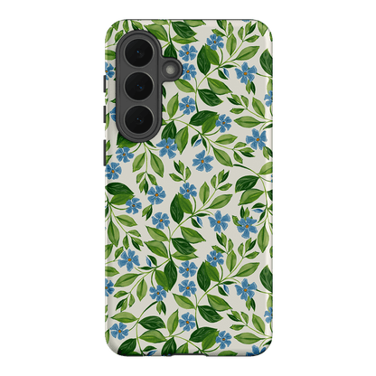 Blue Vines Printed Phone Cases Samsung Galaxy S26 Plus / Armoured by Ellie Mae - The Dairy