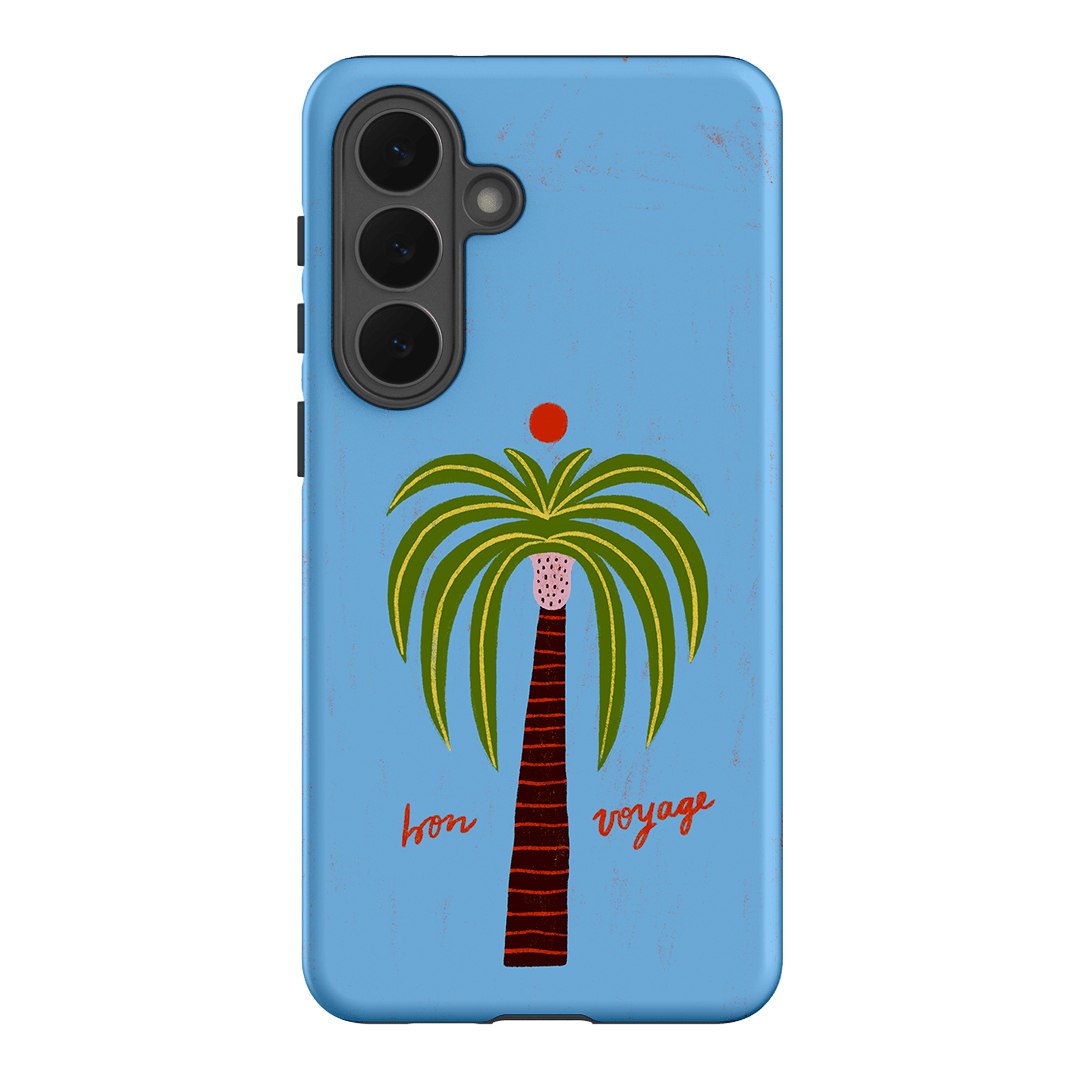 Bon Voyage Blue Printed Phone Cases Samsung Galaxy S26 Plus / Armoured by Marie Fauritte - The Dairy