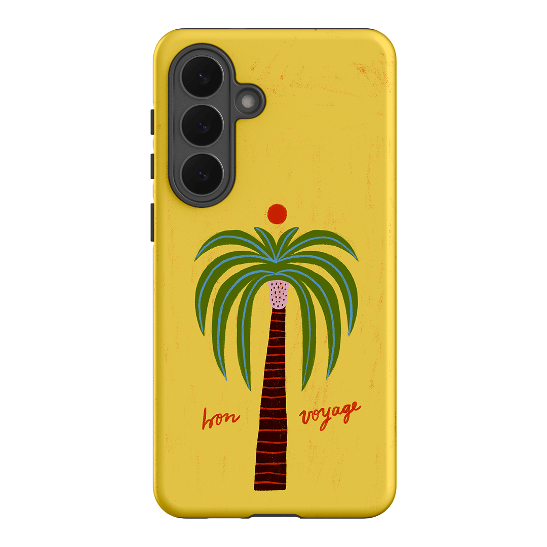 Bon Voyage Yellow Printed Phone Cases Samsung Galaxy S26 Plus / Armoured by Marie Fauritte - The Dairy