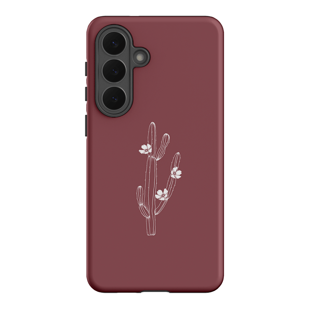 Cactus Flower Printed Phone Cases Samsung Galaxy S26 Plus / Armoured by Typoflora - The Dairy