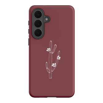 Cactus Flower Printed Phone Cases Samsung Galaxy S26 Plus / Armoured by Typoflora - The Dairy