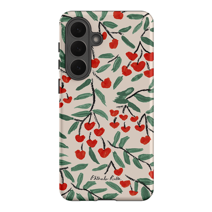 Cherry Love Printed Phone Cases Samsung Galaxy S26 Plus / Armoured by Phthalo Ruth - The Dairy