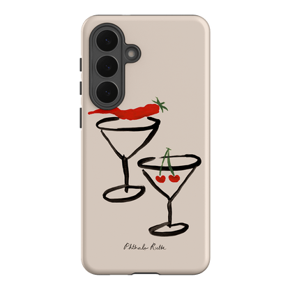 Chili Cherry Printed Phone Cases Samsung Galaxy S26 Plus / Armoured by Phthalo Ruth - The Dairy