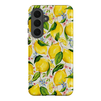 Citrus Lemon Printed Phone Cases Samsung Galaxy S26 Plus / Armoured by Ellie Mae - The Dairy